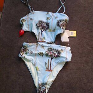 NWT KIBY'S One Piece Women"s Monokini Swimsuit Size Small